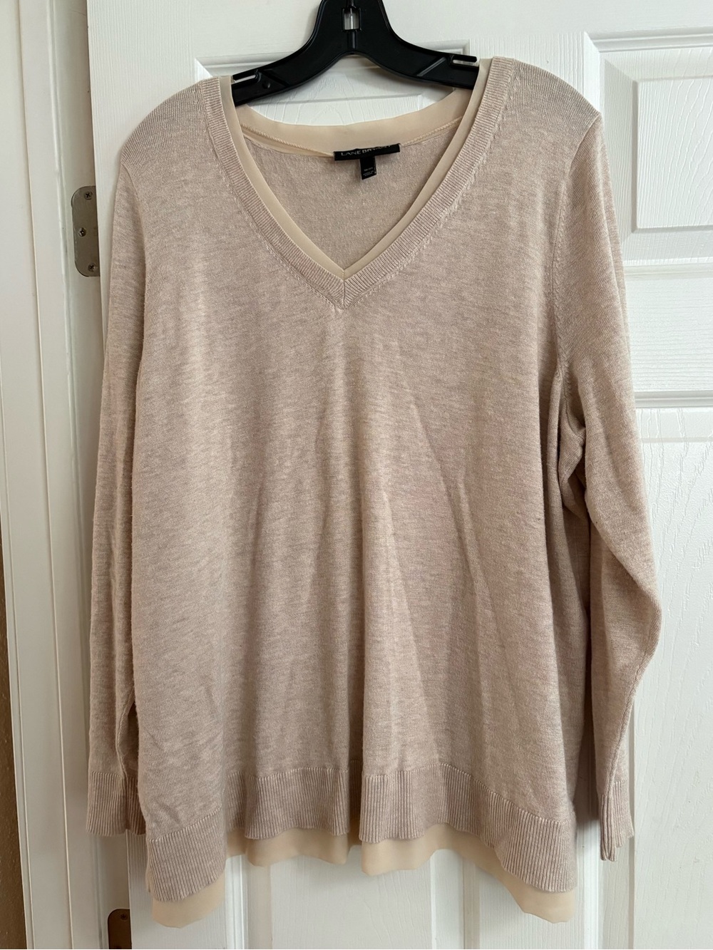 Lane Bryant v neck pullover sweater lightweight fall 18/20